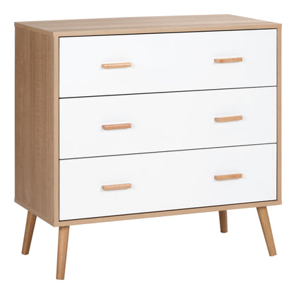 Homcom Chest of Drawers with 3 Drawers