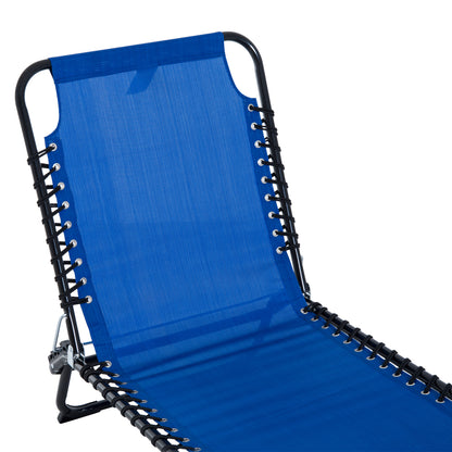 Outsunny Foldable Sun Lounger