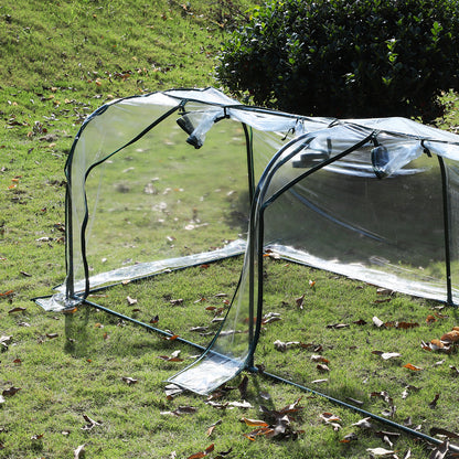 Outsunny Portable Steel Frame Mini Greenhouse