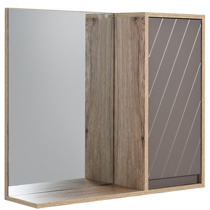 Homcom Bathroom Mirror Cabinet