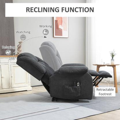 Homcom Oversized Riser and Recliner Chairs for the Elderly