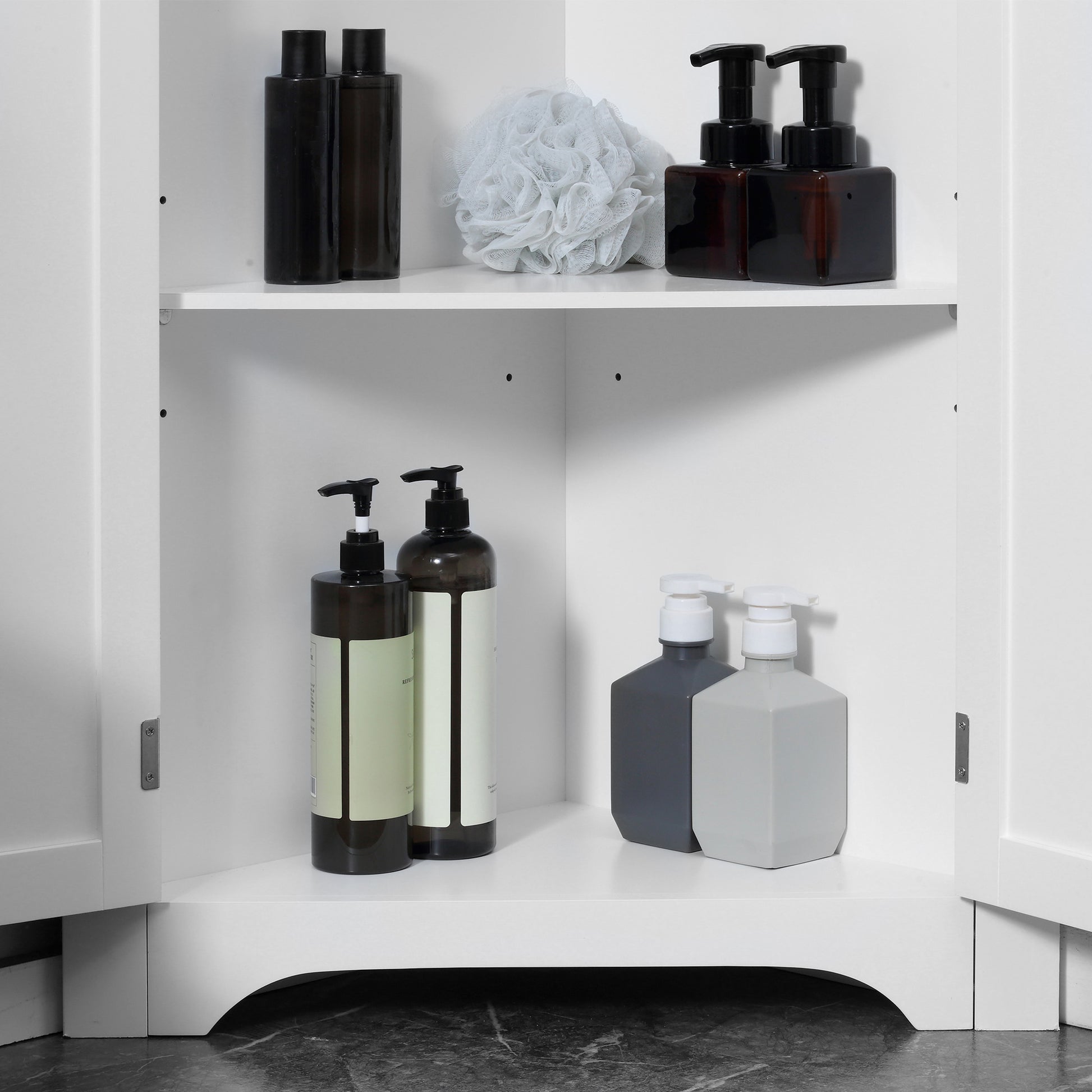 kleankin Triangle Bathroom Cabinet