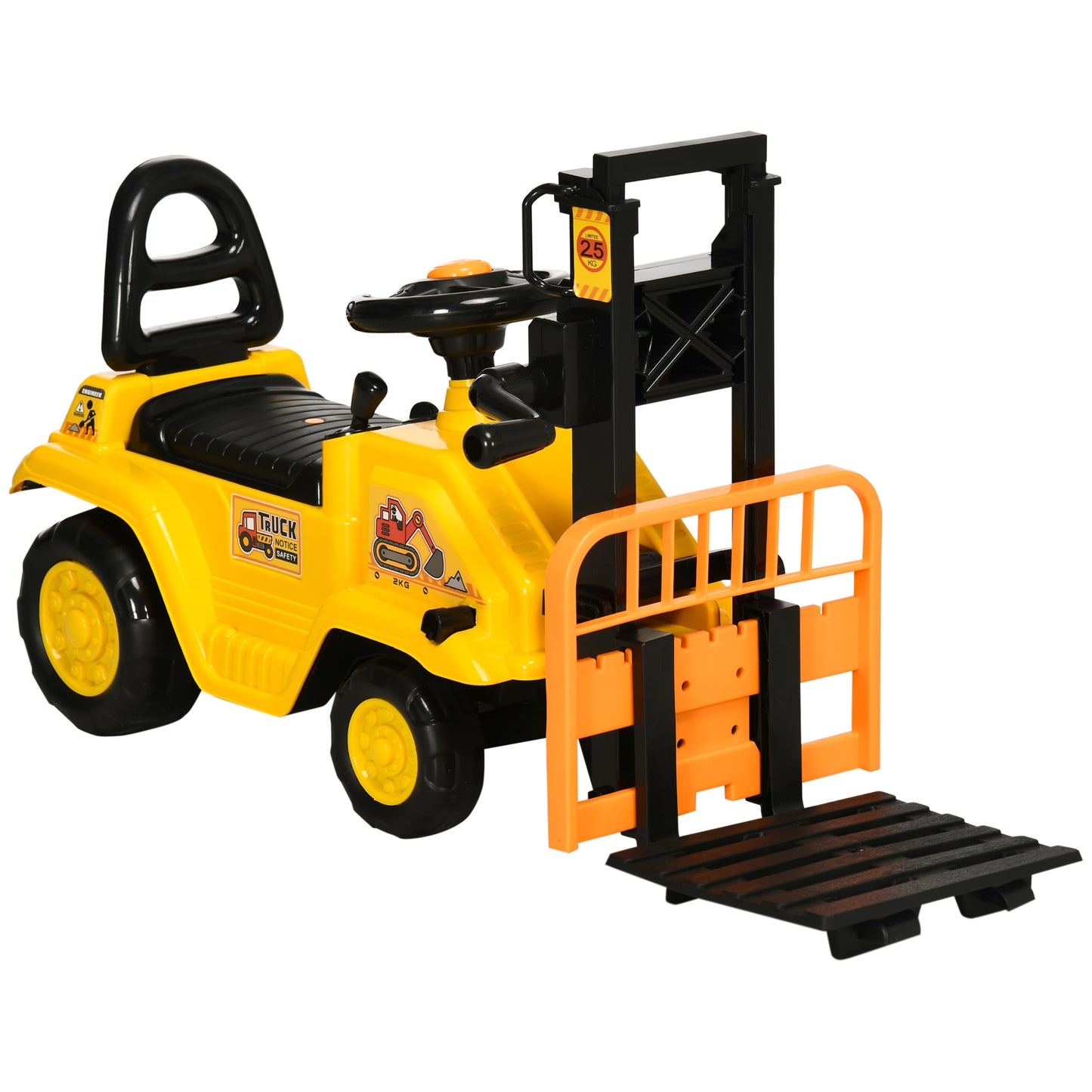 Homcom Kids Ride-On Construction Car