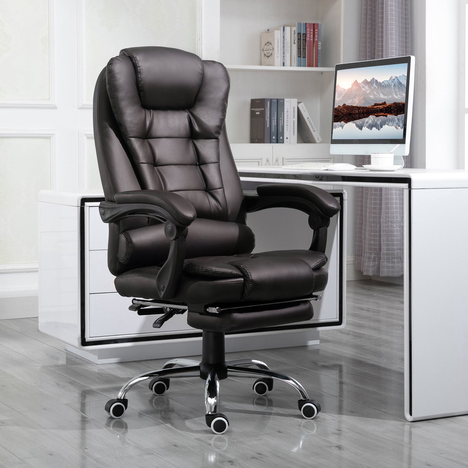 Homcom PU Leather Executive Office Chair