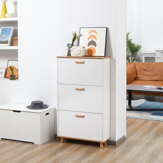 Homcom Narrow Shoe Cabinet