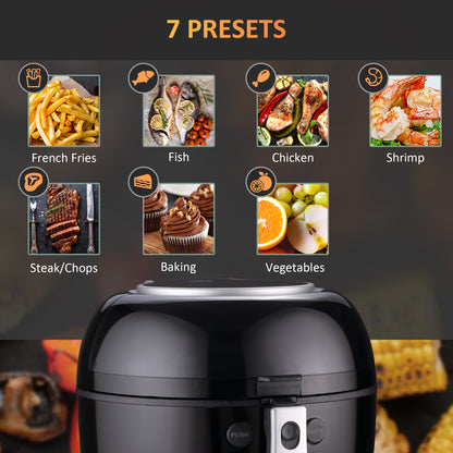 Homcom 7L Digital Air Fryer Oven with Air Fry