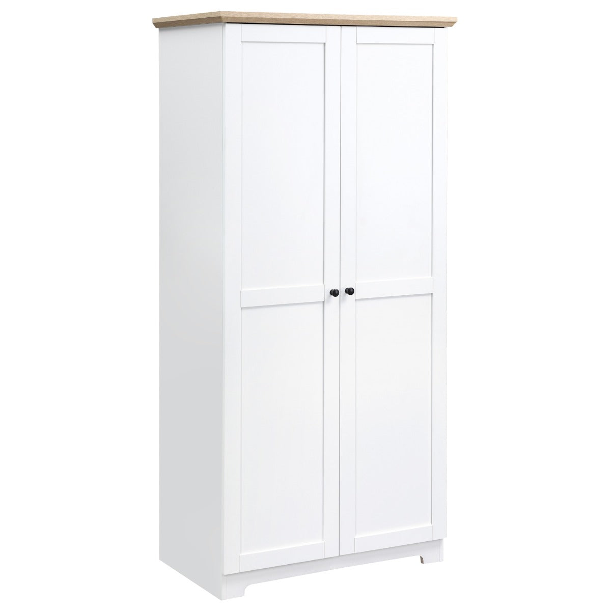 Homcom 172cm Wooden Kitchen Storage Cabinet