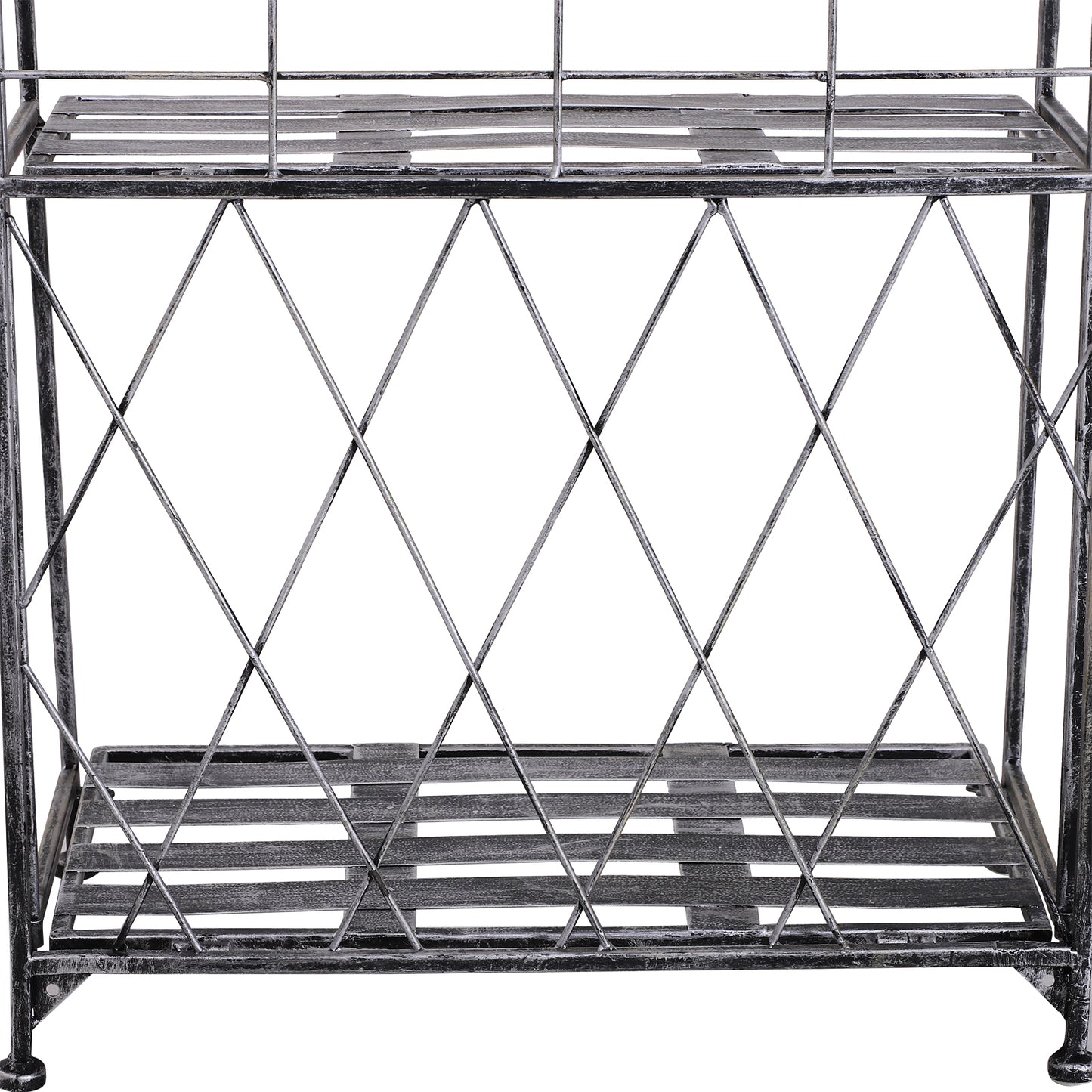 Outsunny 3-Tier Metal Plant Stand