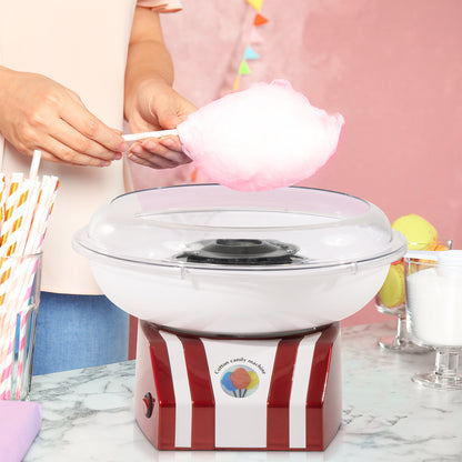 Homcom Professional Candy Floss Machine Electric Cotton Candy Maker Gadgetry 450W