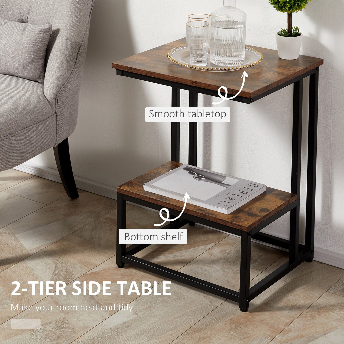 Homcom Side Table