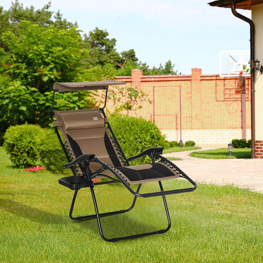 Outsunny Zero Gravity Lounger Chair