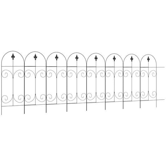 Outsunny Decorative Garden Fencing