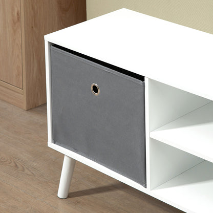 Homcom Fabric Drawer TV Stand