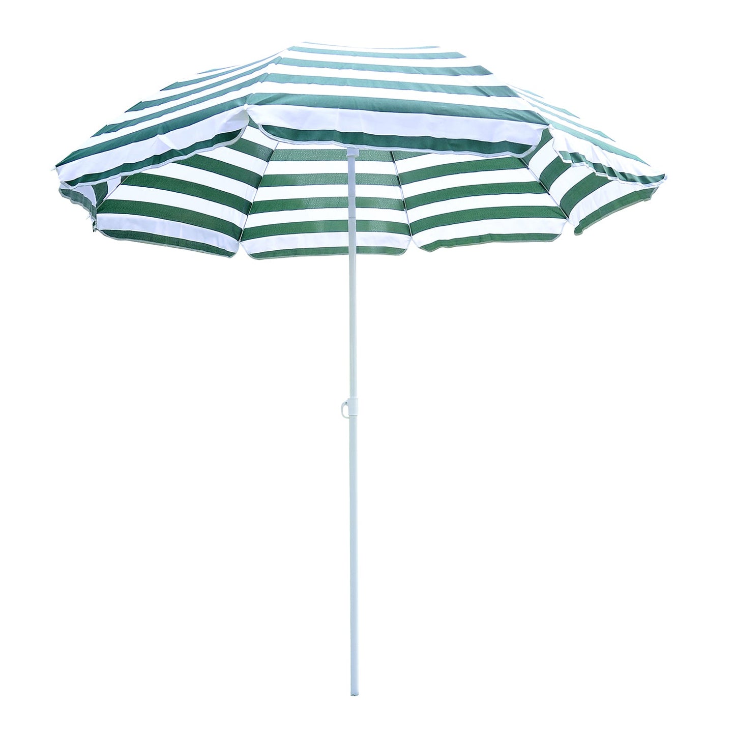 Outsunny 1.8m Beach Parasol Umbrella with Tilt Canopy