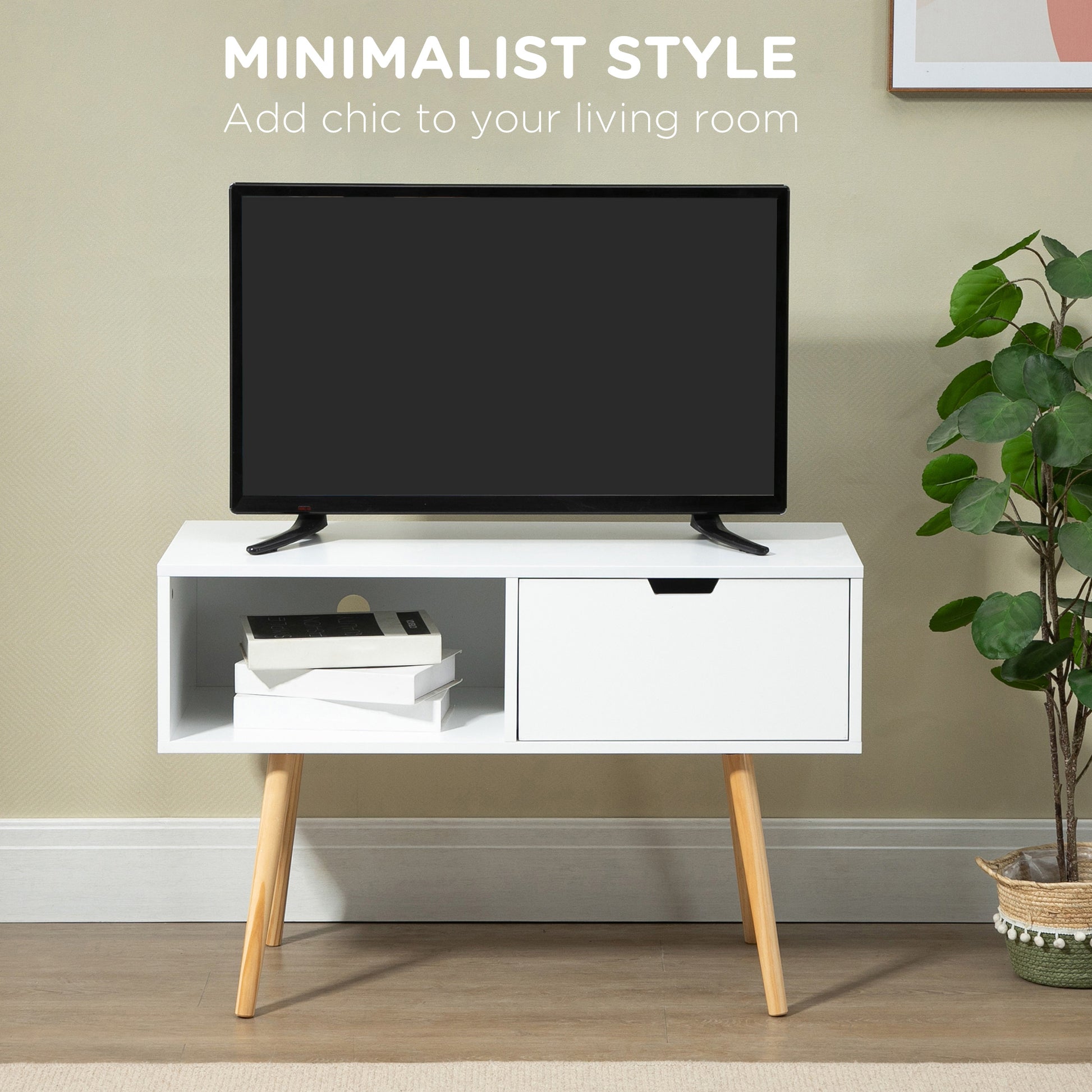 Homcom Boxy TV Stand