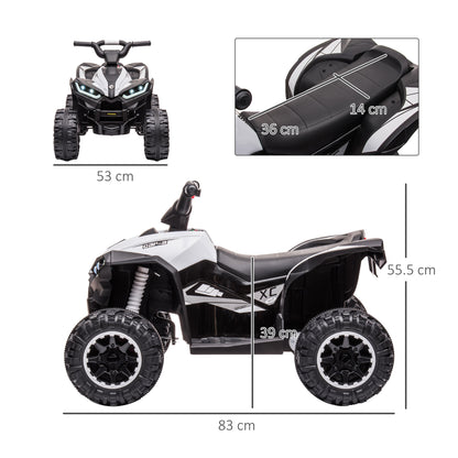 Homcom 12V Quad Bike with Forward Reverse Functions