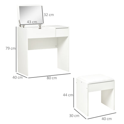 Homcom Makeup Desk with Drawer