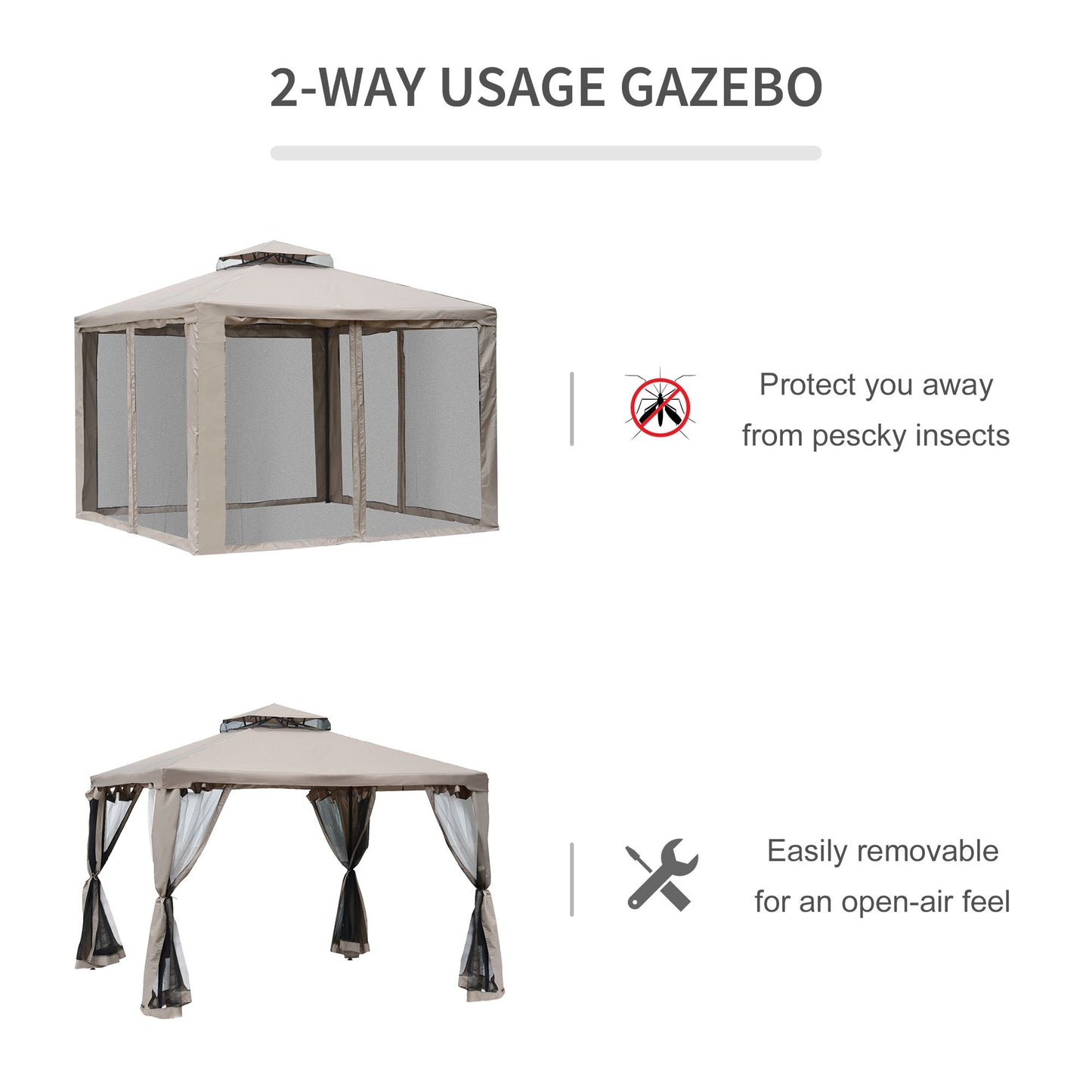 Outsunny Outdoor Gazebo