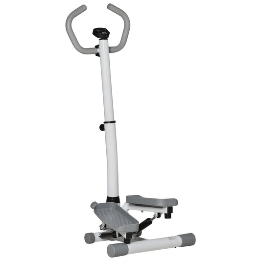 Homcom Adjustable Twist Stepper Aerobic Body Workout Machine For Home Gym