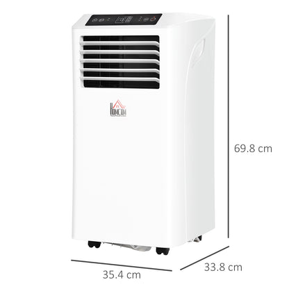 A Rated 10,000 BTU Portable Air Conditioner With 24 Hour Timer by Homcom