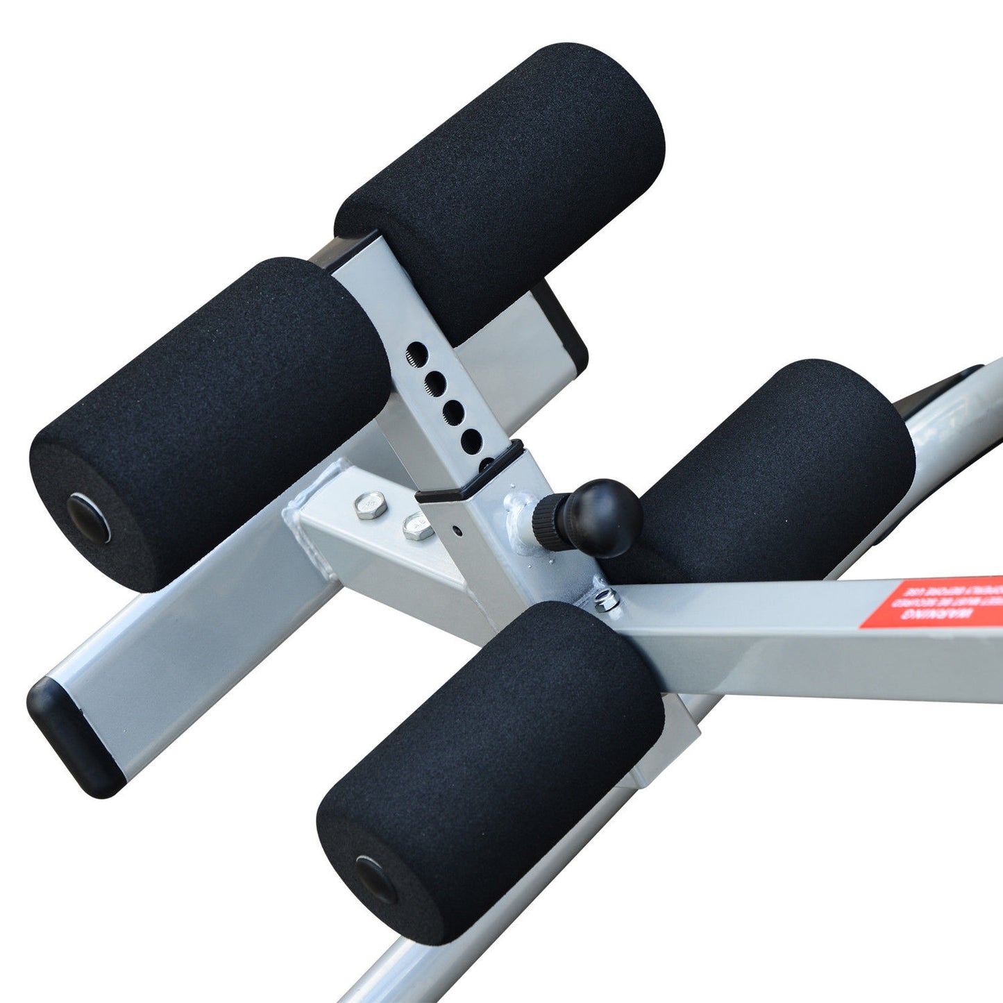 Homcom Fitness Workout Bench Gravity Inversion Exercise Bench-Silver