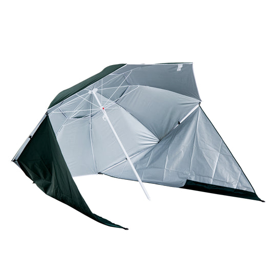 Outsunny All-Weather Beach Umbrella Shelteneer