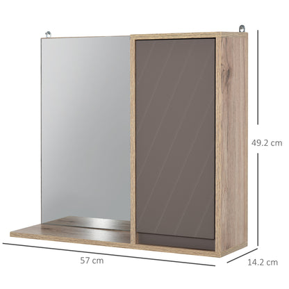 Homcom Bathroom Mirror Cabinet