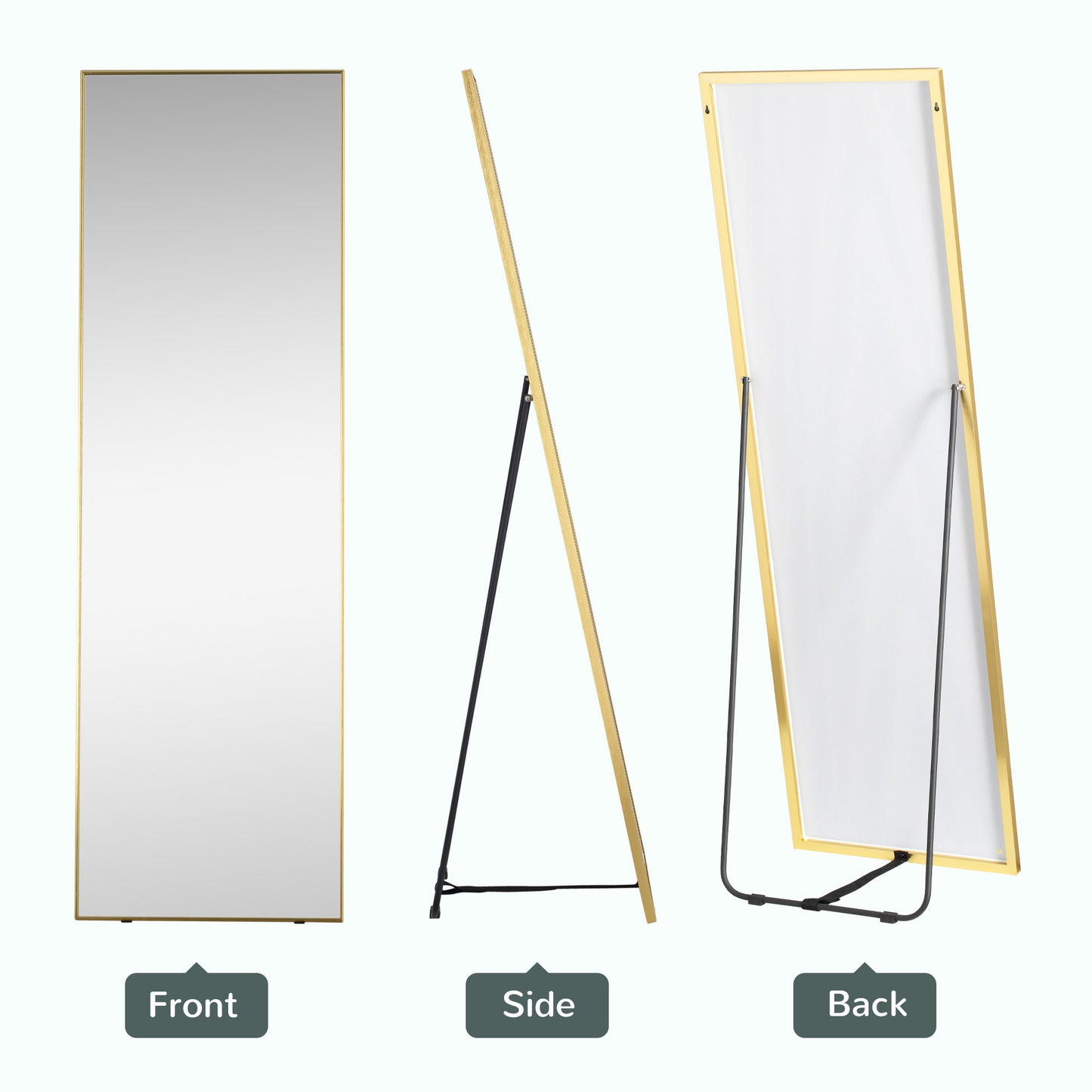 Homcom Full Length Mirror Wall-Mounted