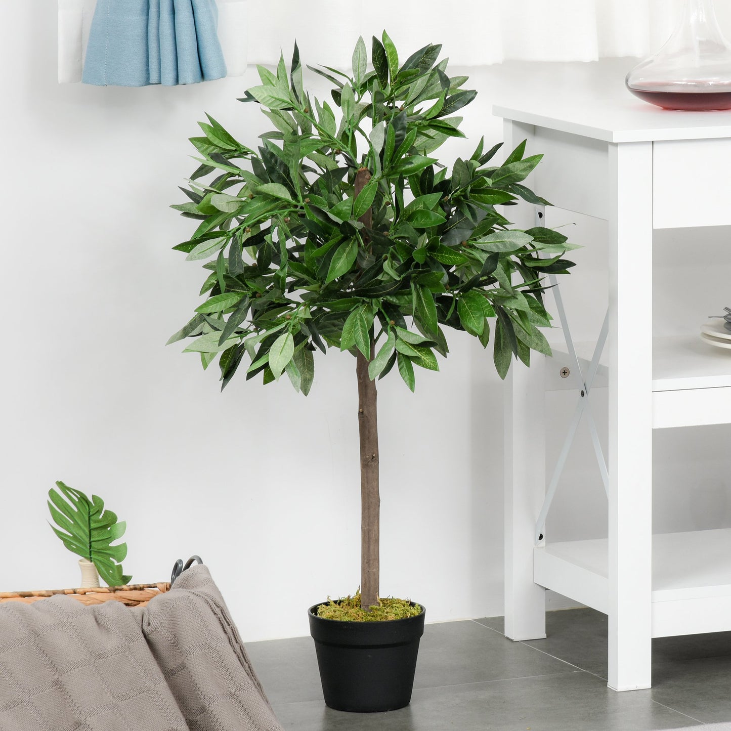 Outsunny Set of 2 Artificial Bay Laurel Trees