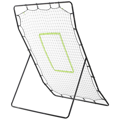 Homcom Rebounder Net Withpe Mesh Metal Tube 122W X 95D X 172H cm-Black