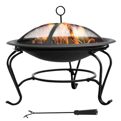 Outsunny Steel Fire Pit