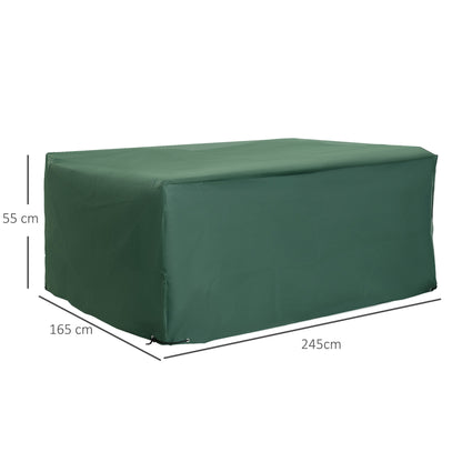 Outsunny UV /Rain Protective Rattan Furniture Cover