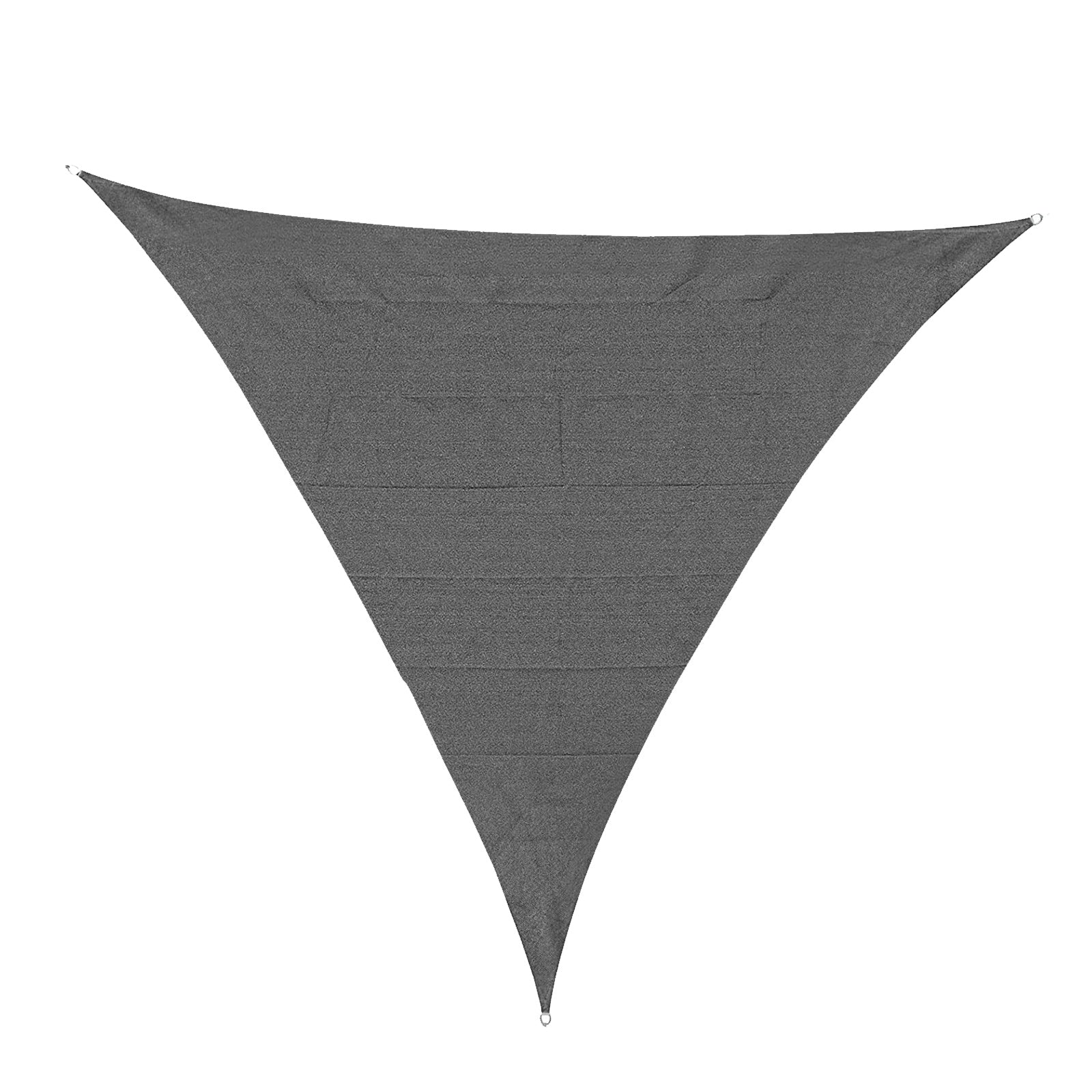 Outsunny Triangle Sun Shade Sail 5m x 5m x 5m UV Block Canopy Shelter