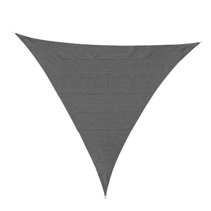 Outsunny Triangle Sun Shade Sail 5m x 5m x 5m UV Block Canopy Shelter