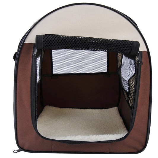 PawHut Folding Fabric Soft Pet Crate