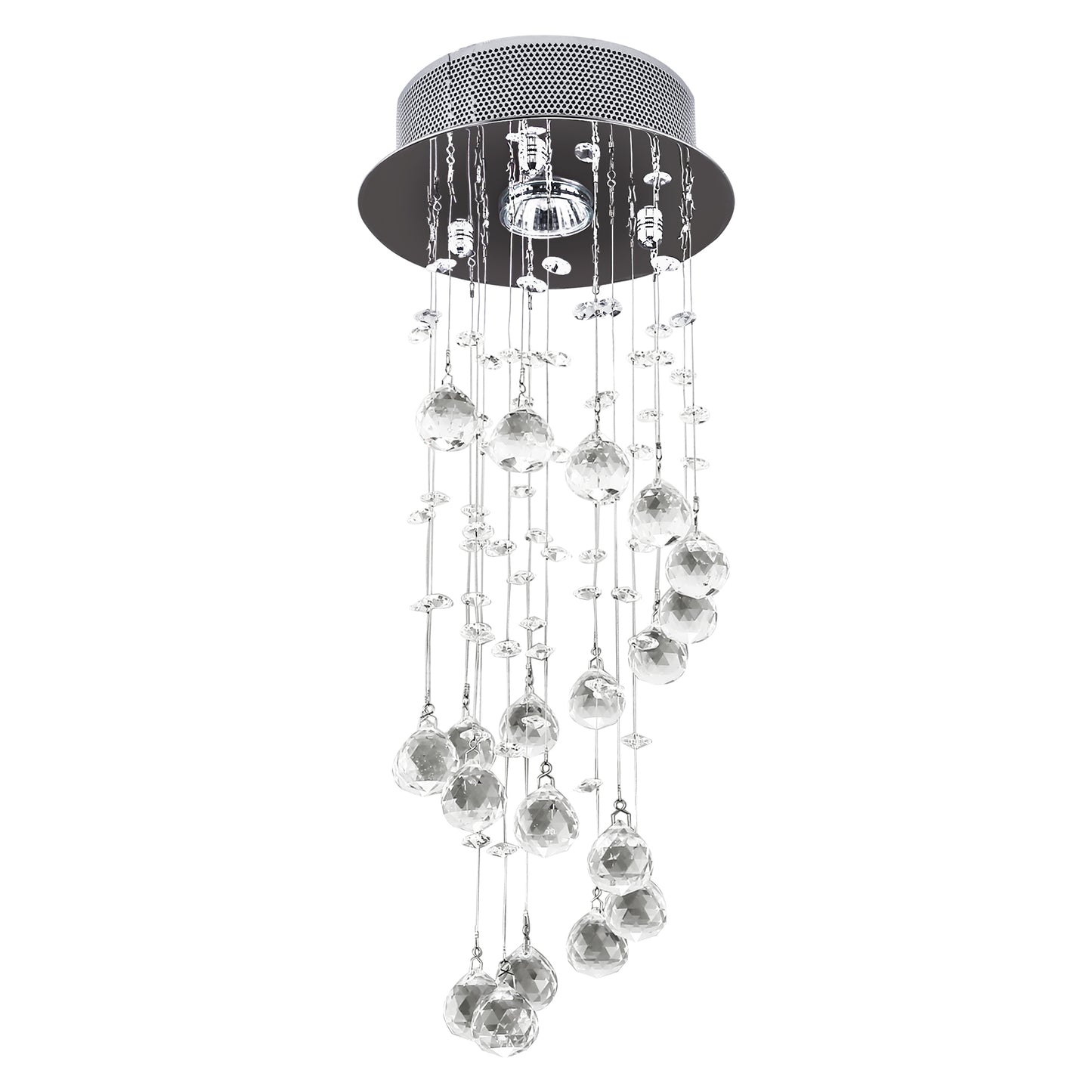 Homcom Crystal Ceiling Chandelier