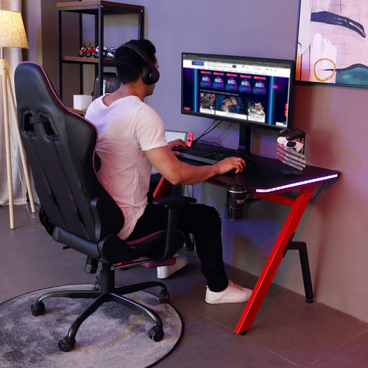 Homcom Racing Style Gaming Desk