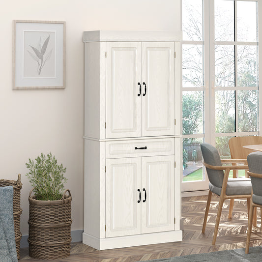 Homcom Kitchen Cupboard with 4 Doors