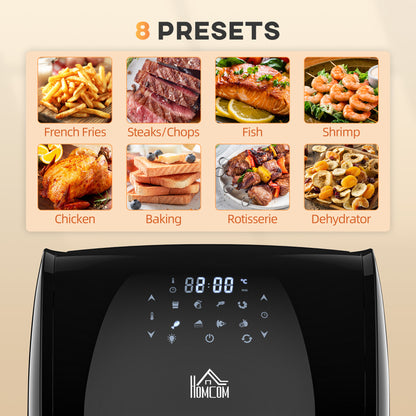 Homcom 12L 8 in 1 Digital Air Fryer Oven with Air Fry