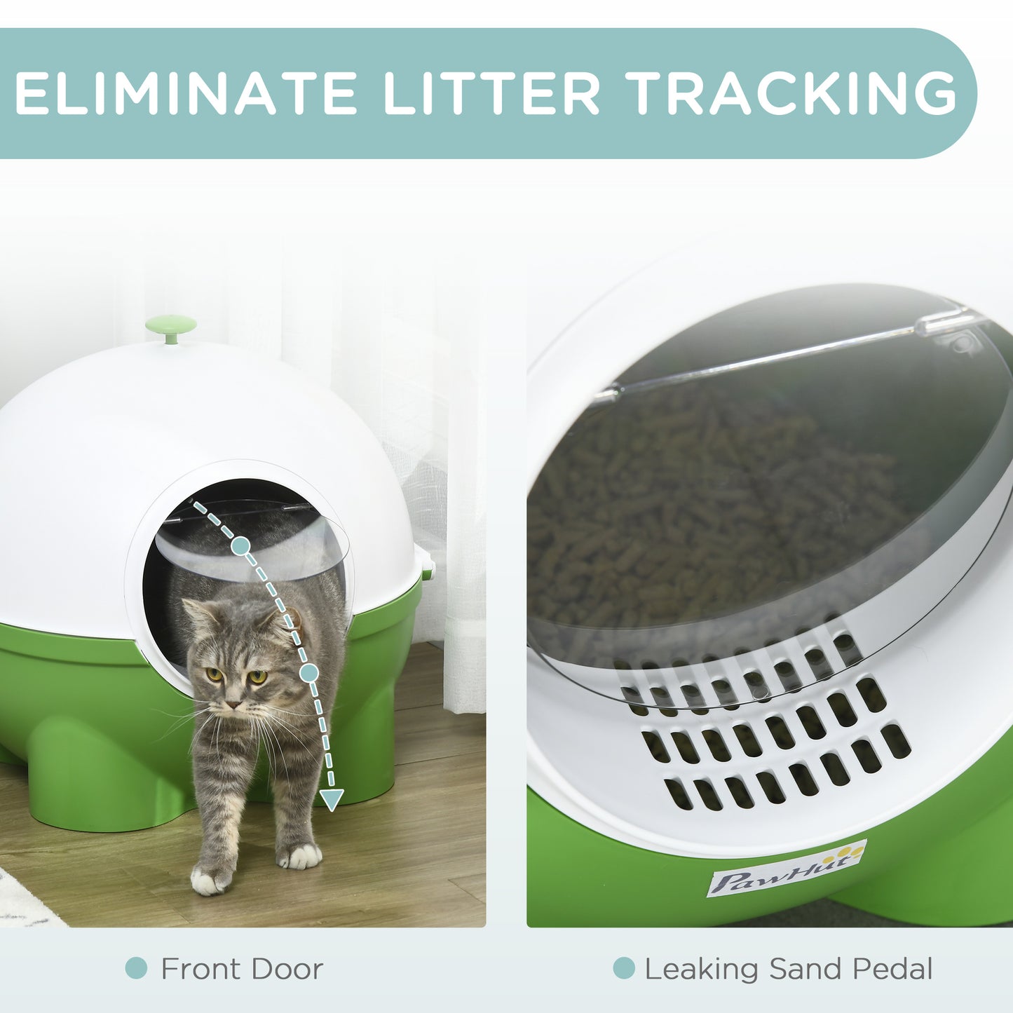 PawHut Large Cat Litter Box