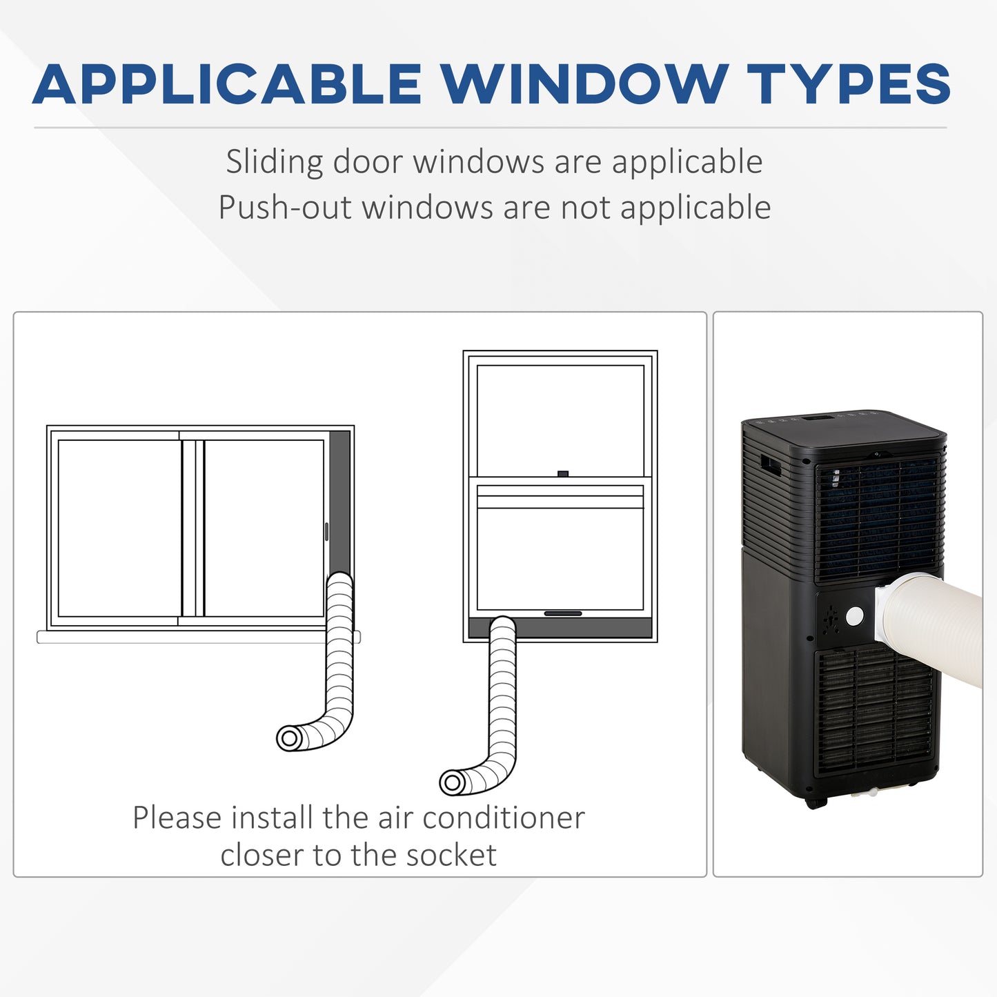 A Rated 7,000 BTU 4-In-1 Portable Dehumindifier With Remote & 24 Hour Timer by Homcom