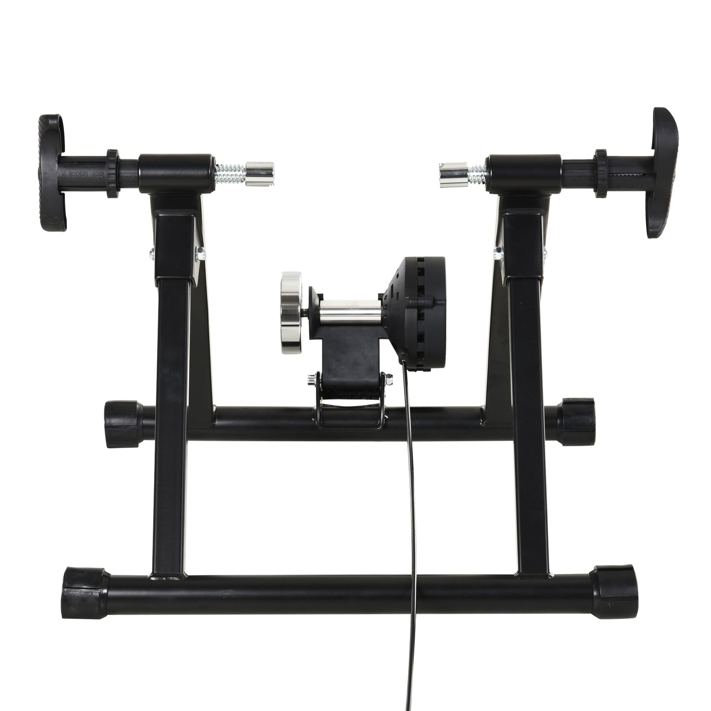 Homcom Foldable Indoor Bike Trainer Stationary Workout Stand