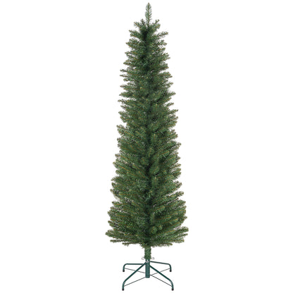 6ft Slim Christmas Tree Artificial -  329 Tips