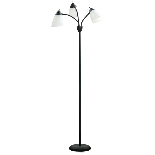 Homcom Arc Tree Floor Lamp with 3 Adjustable Rotating Lights