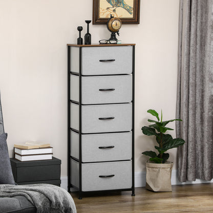 Homcom Fabric Chest of Drawers