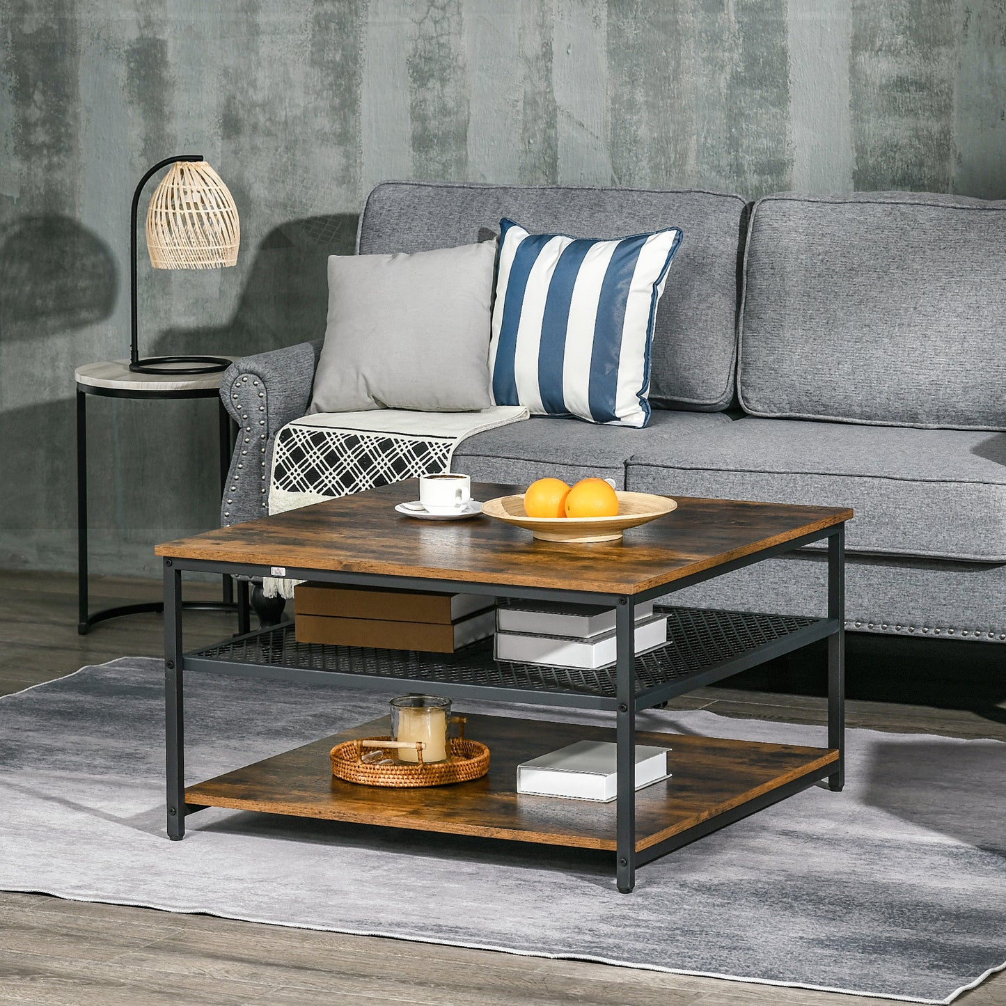 Homcom Industrial Coffee Table