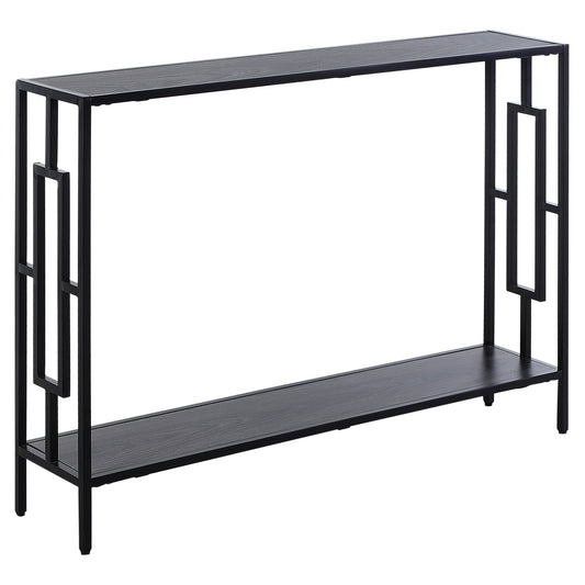 Homcom Industrial Console Table with Storage Shelf