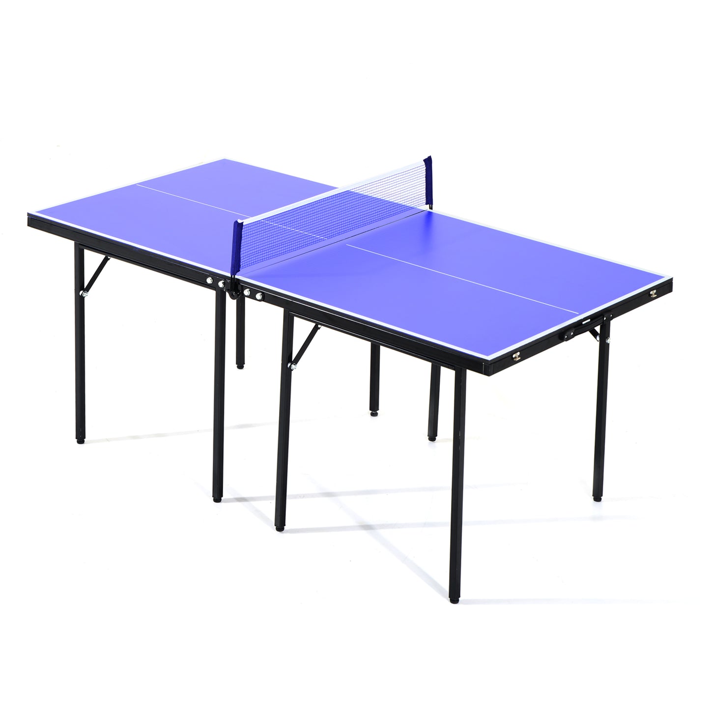 Homcom Folding Mini Ping Pong Table Set