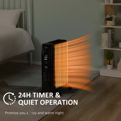 Homcom 2180W Oil Filled Radiator