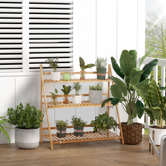 Outsunny 3-Tier Plant Stand